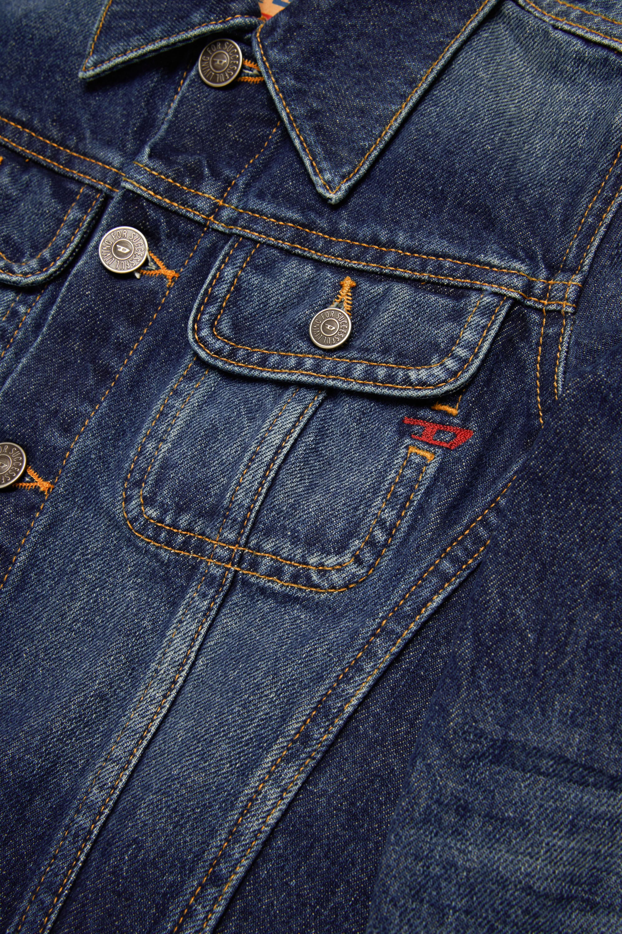 Washed denim jacket - Denim