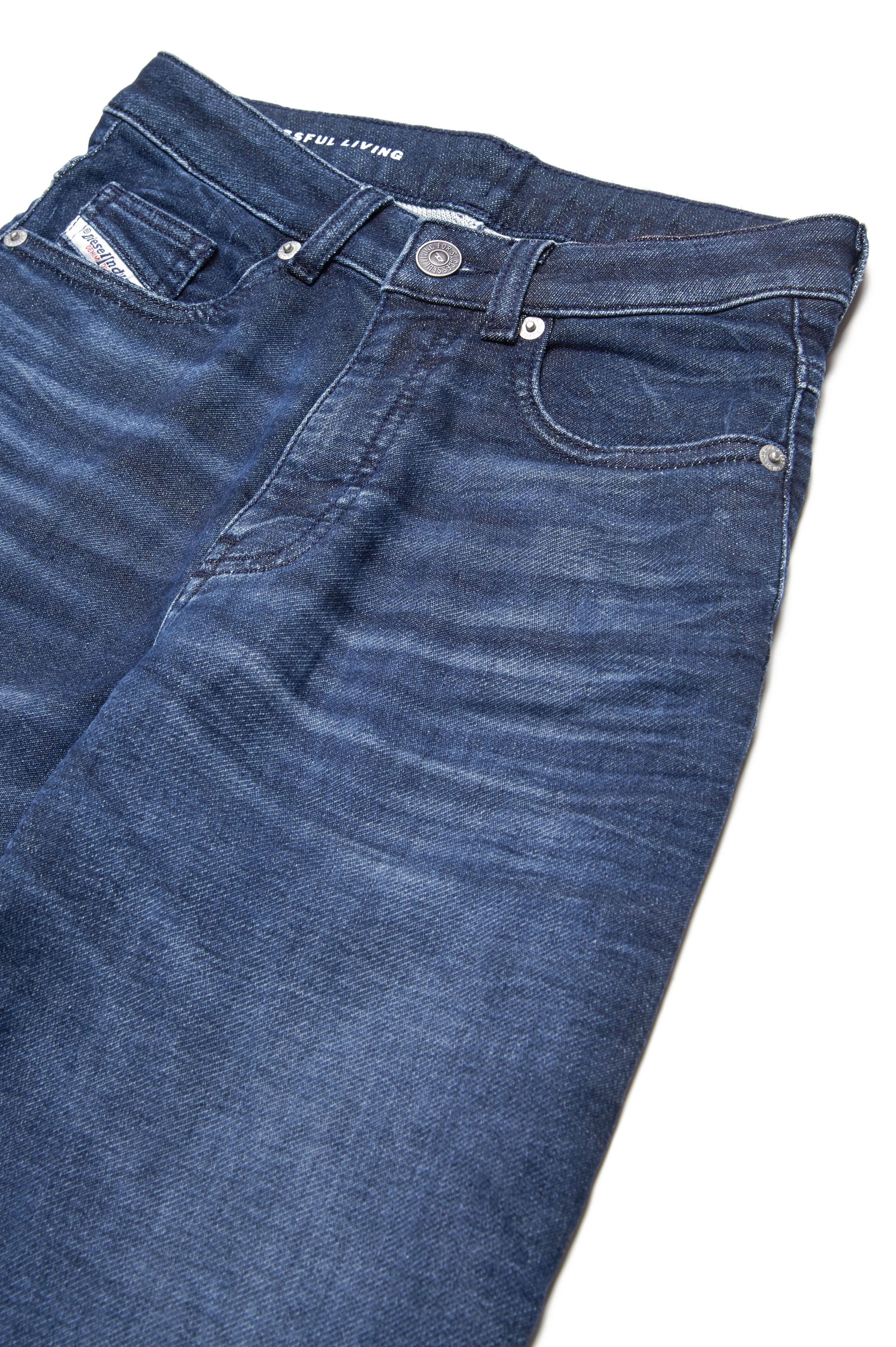 Washed denim trousers - Denim