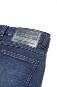 Washed denim trousers - Denim