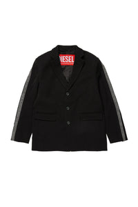 Button front jacket - Nero