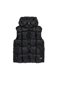 Sleeveless jacket - Nero