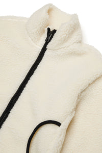 Stand-up collar jacket with zip - Vapourous Gray
