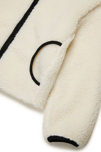 Stand-up collar jacket with zip - Vapourous Gray