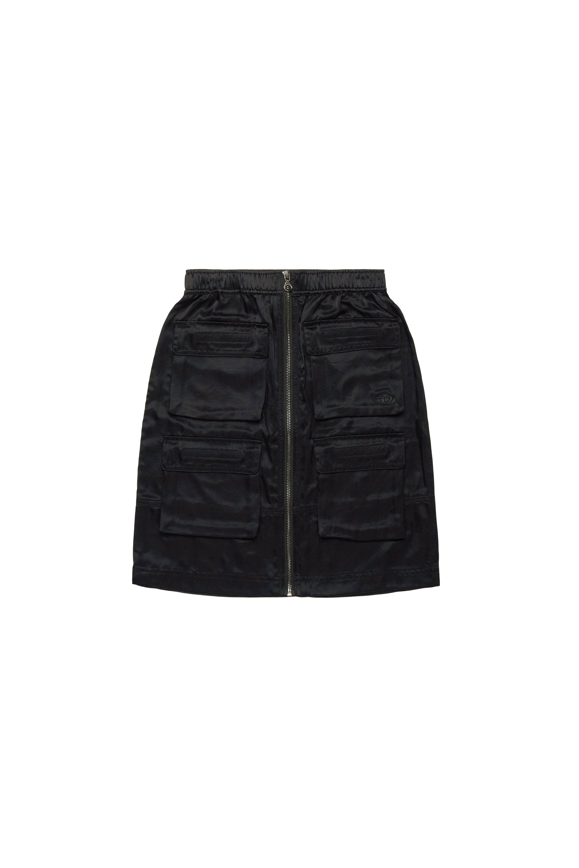 Skirt with pockets - Nero