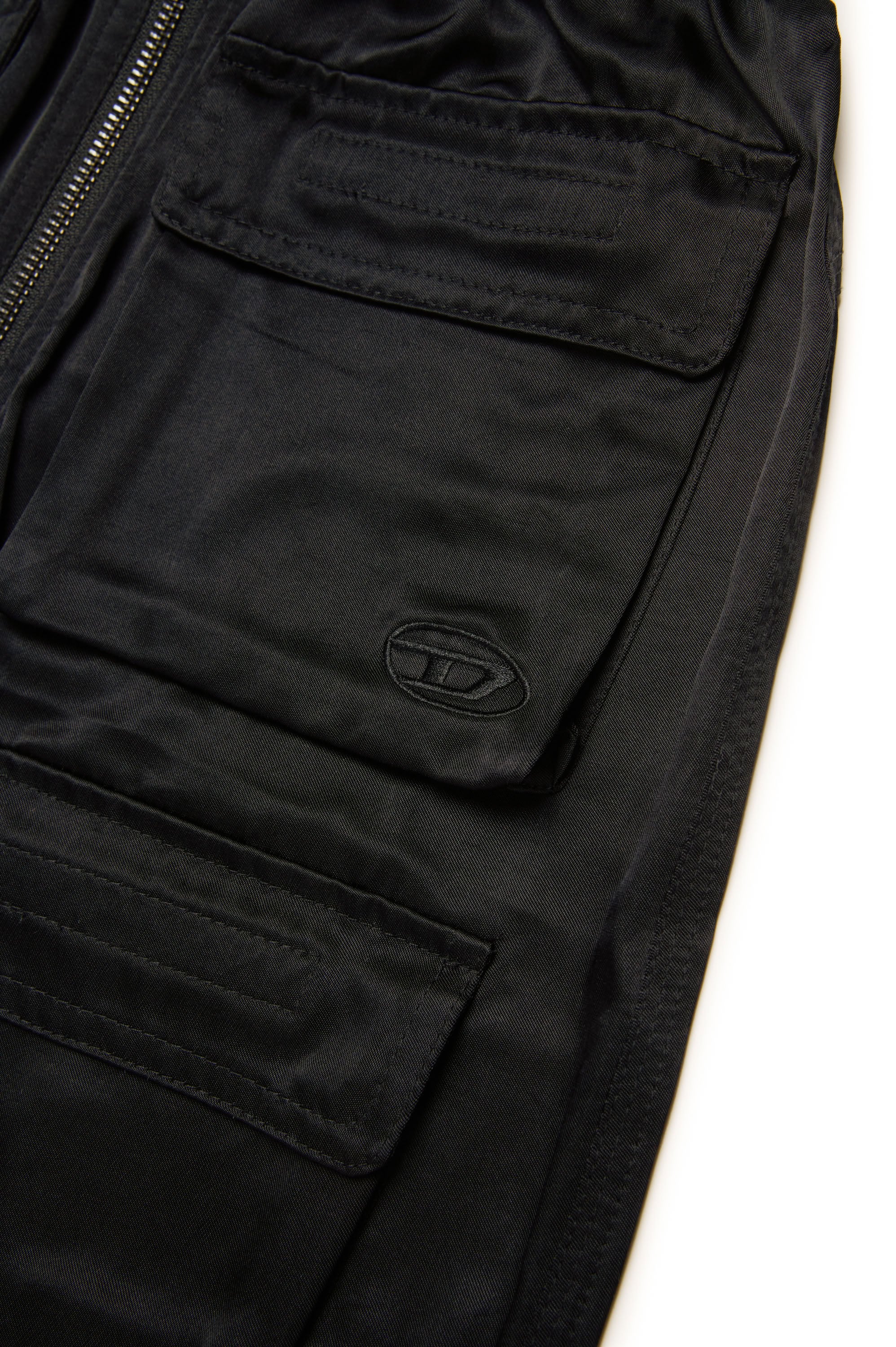 Skirt with pockets - Nero