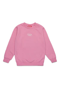 Sweatshirt avec logo imprimé - Rose