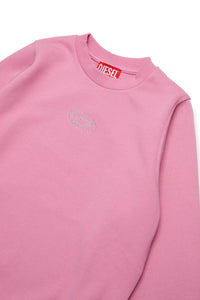 Sweatshirt avec logo imprimé - Rose
