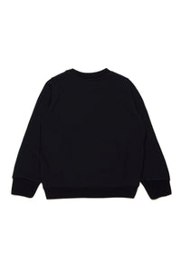 Sweatshirt avec logo imprimé - Nero