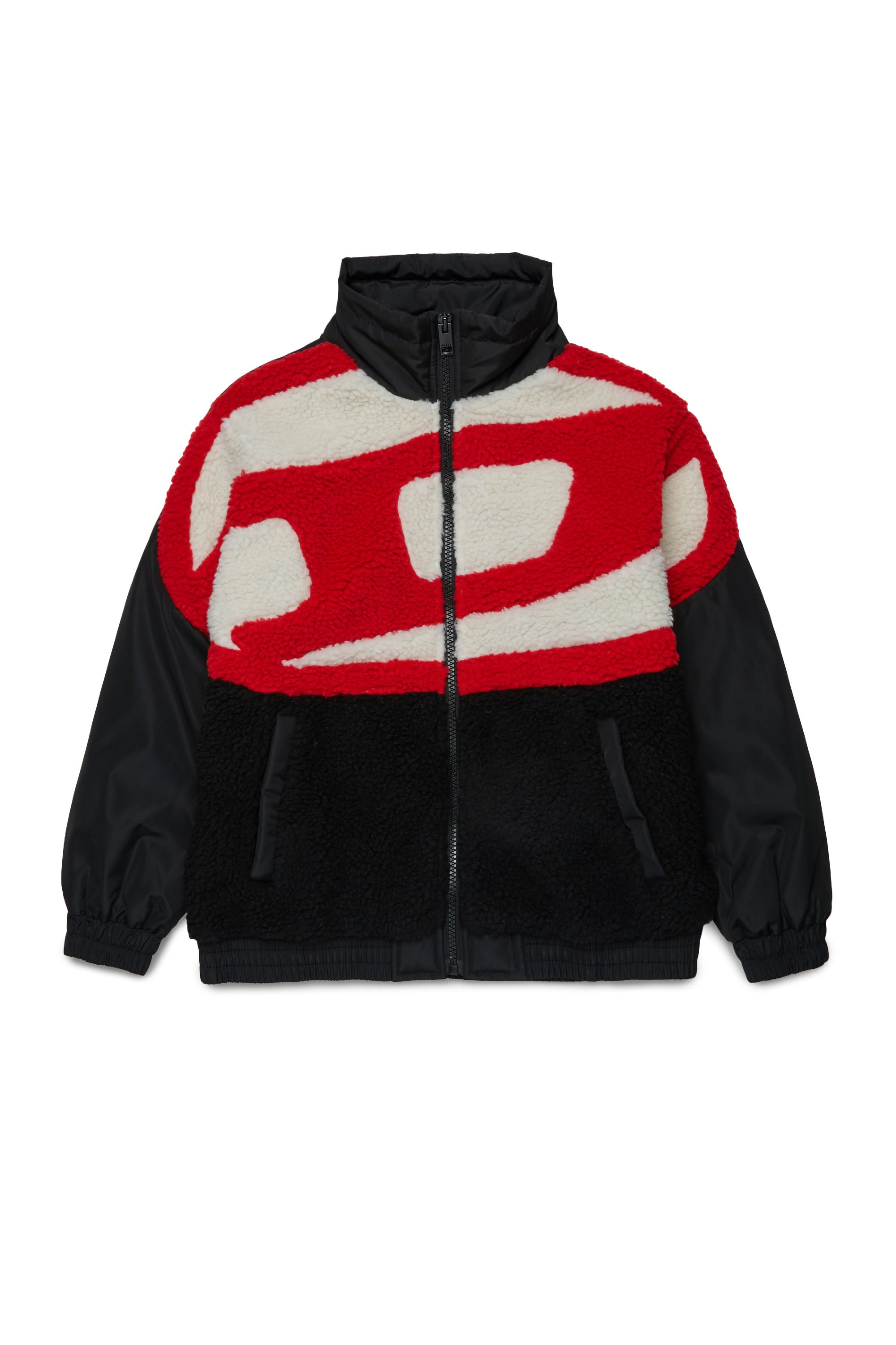 Jacket with logo - Nero