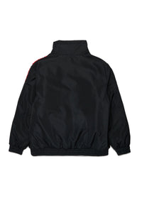 Jacket with logo - Nero