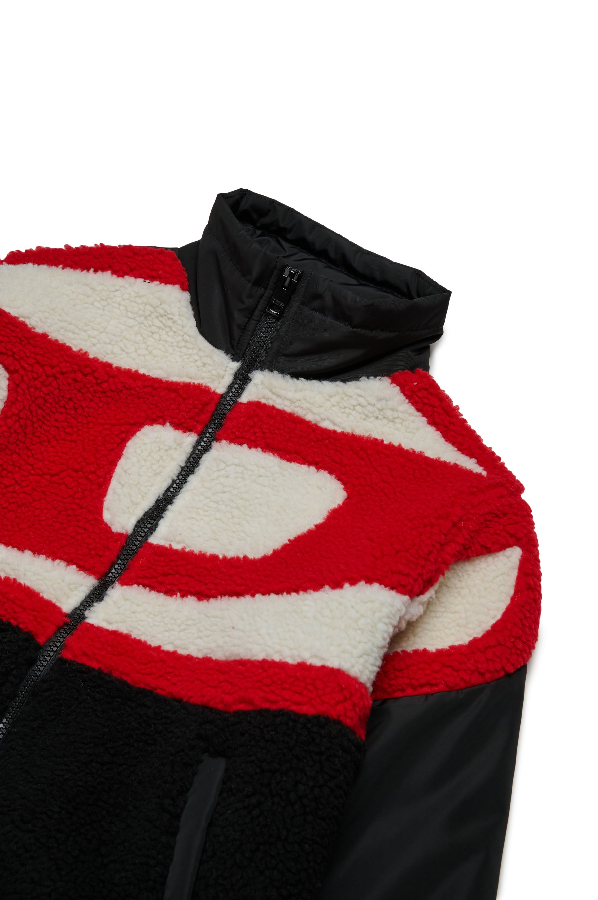 Jacket with logo - Nero