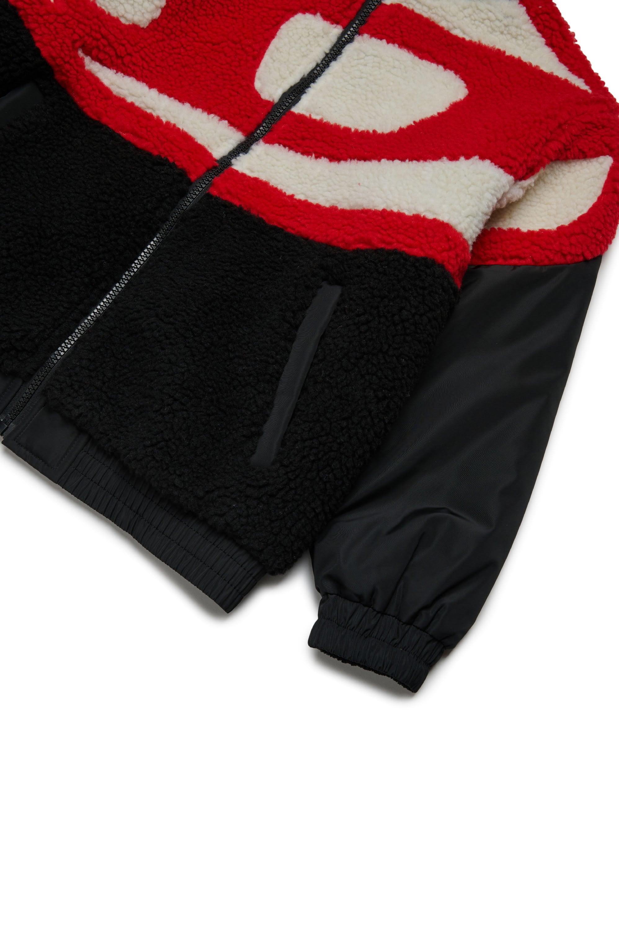 Jacket with logo - Nero