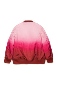 Washed and zipped jacket - New Red