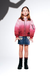 Washed and zipped jacket - New Red