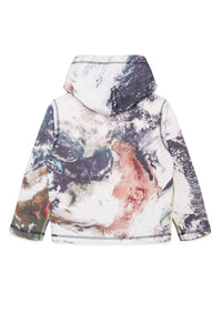 Sweat à capuche ample à capuche - Multicolor
