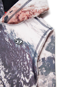 Sweat à capuche ample à capuche - Multicolor