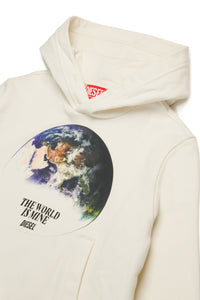 Sweat à capuche ample à capuche - Vapourous Gray