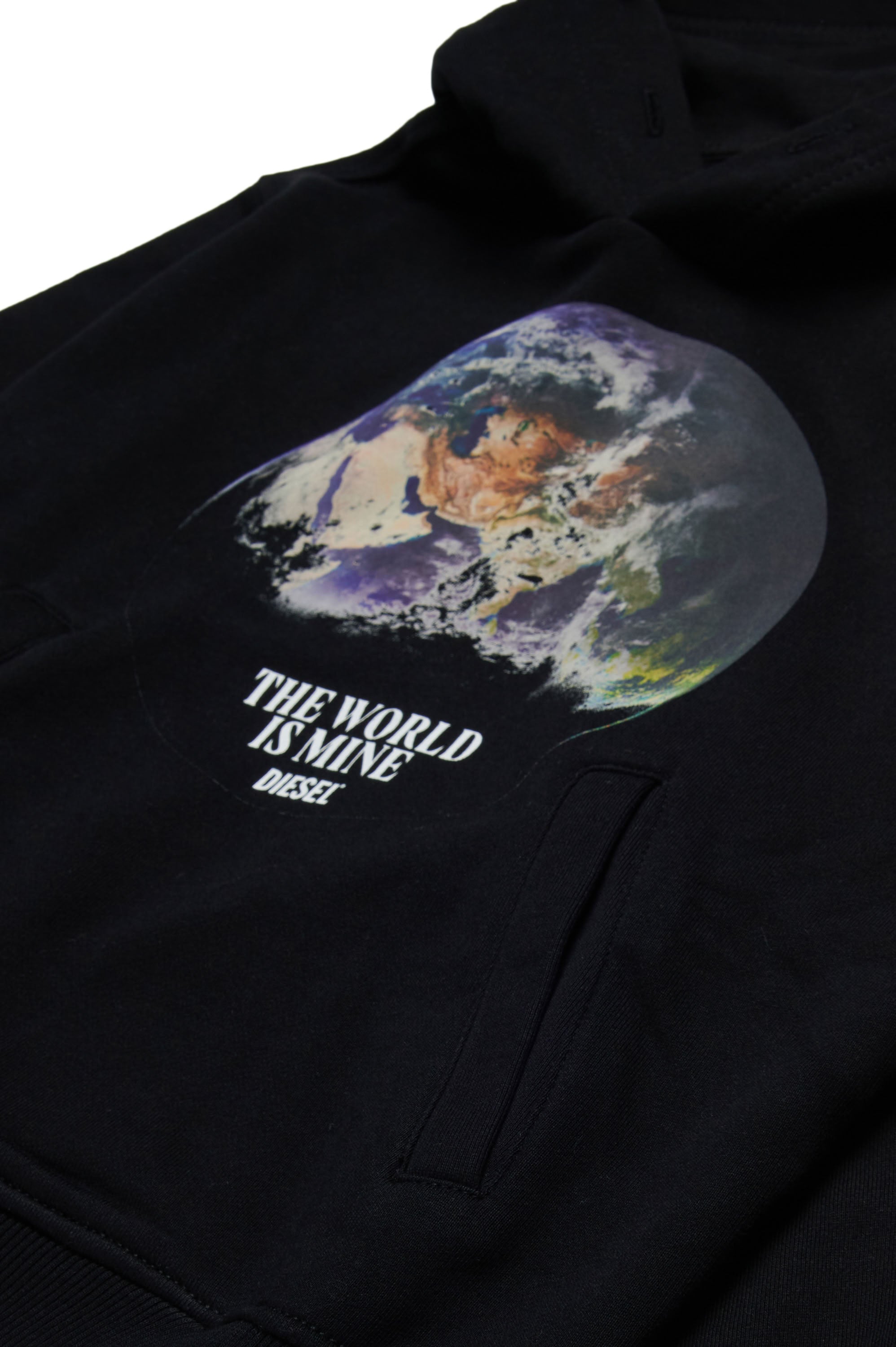 Loose-fitting hoodie - Nero