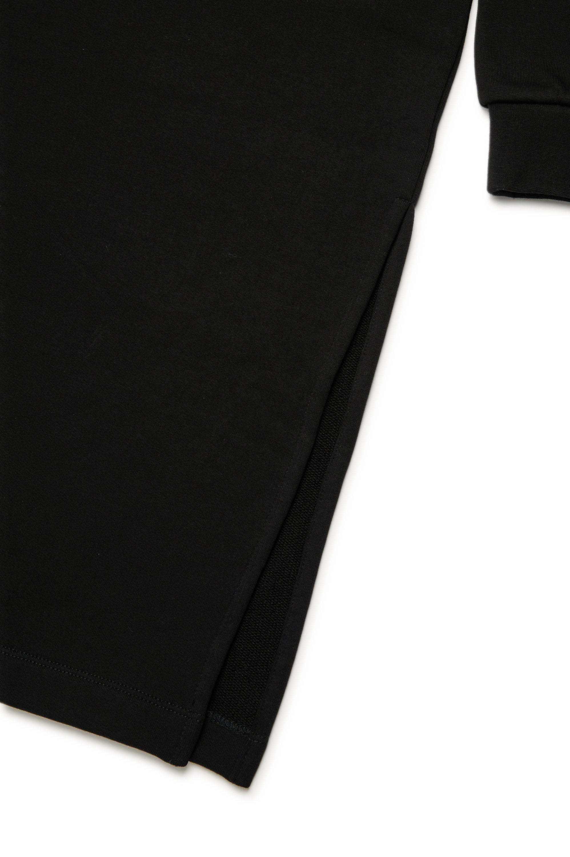 Hooded maxi dress - Nero