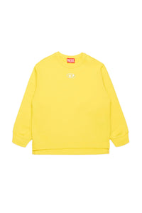 Sweatshirt with printed logo - Golden Yellow