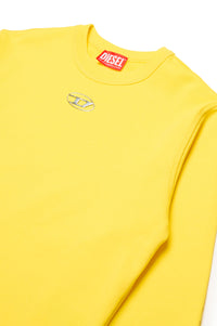 Sweatshirt with printed logo - Golden Yellow