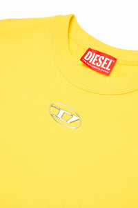 Sweatshirt with printed logo - Golden Yellow