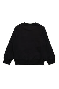 Sweatshirt avec logo imprimé - Nero