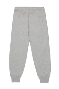 Pantalon de survêtement à zip et taille élastique - Grigio Melange Nuovo