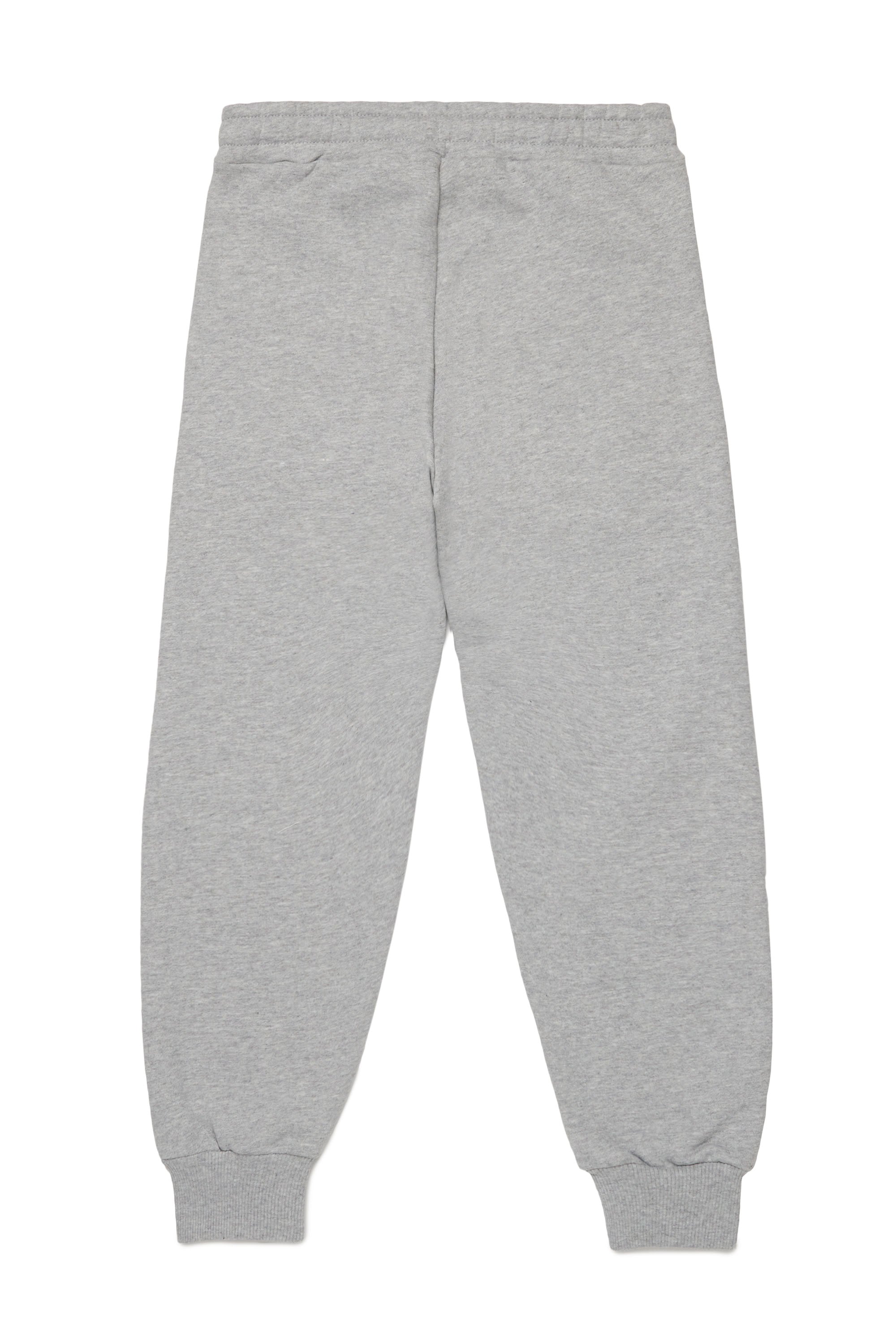 Pantalon de survêtement à zip et taille élastique - Grigio Melange Nuovo