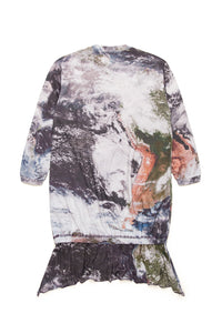 Robe asymétrique - Multicolor