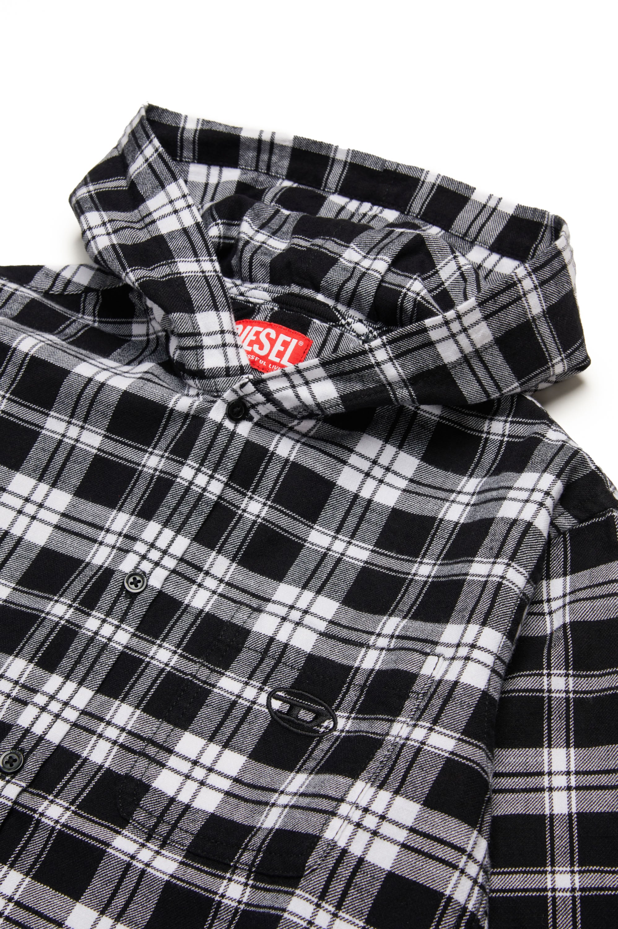 Check shirt - Nero