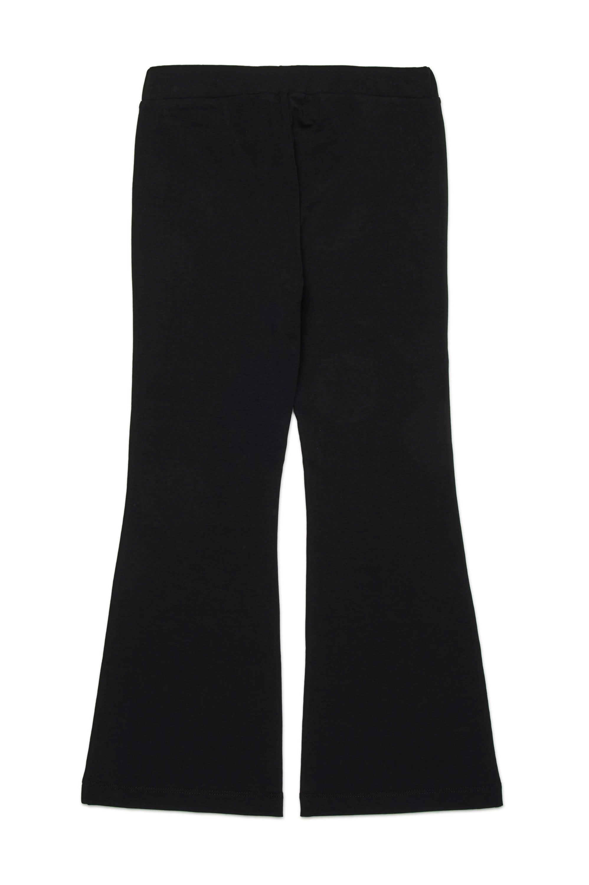 Pantalon évasé à taille élastique - Nero