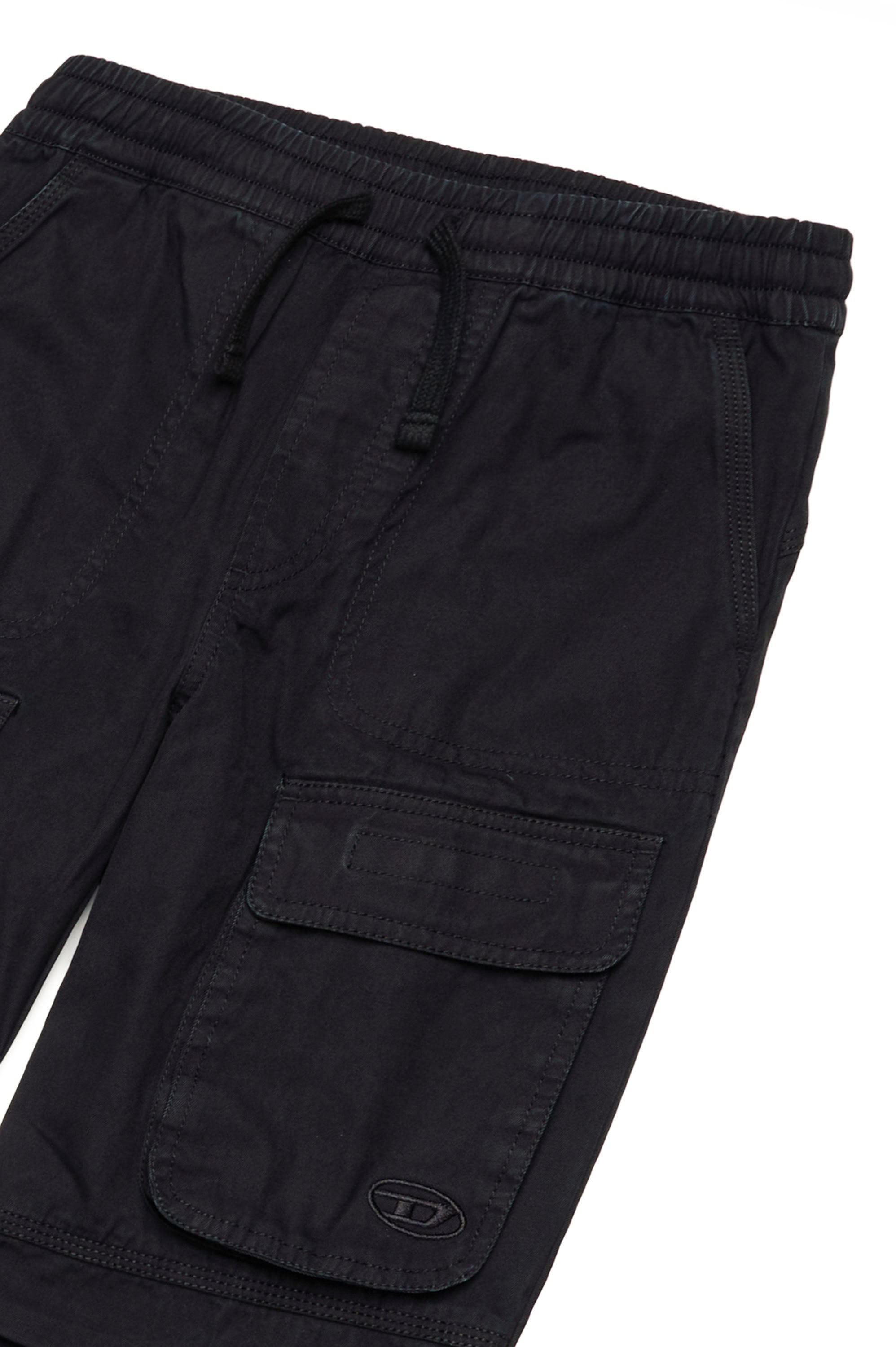 Cargo trousers with pockets - Nero