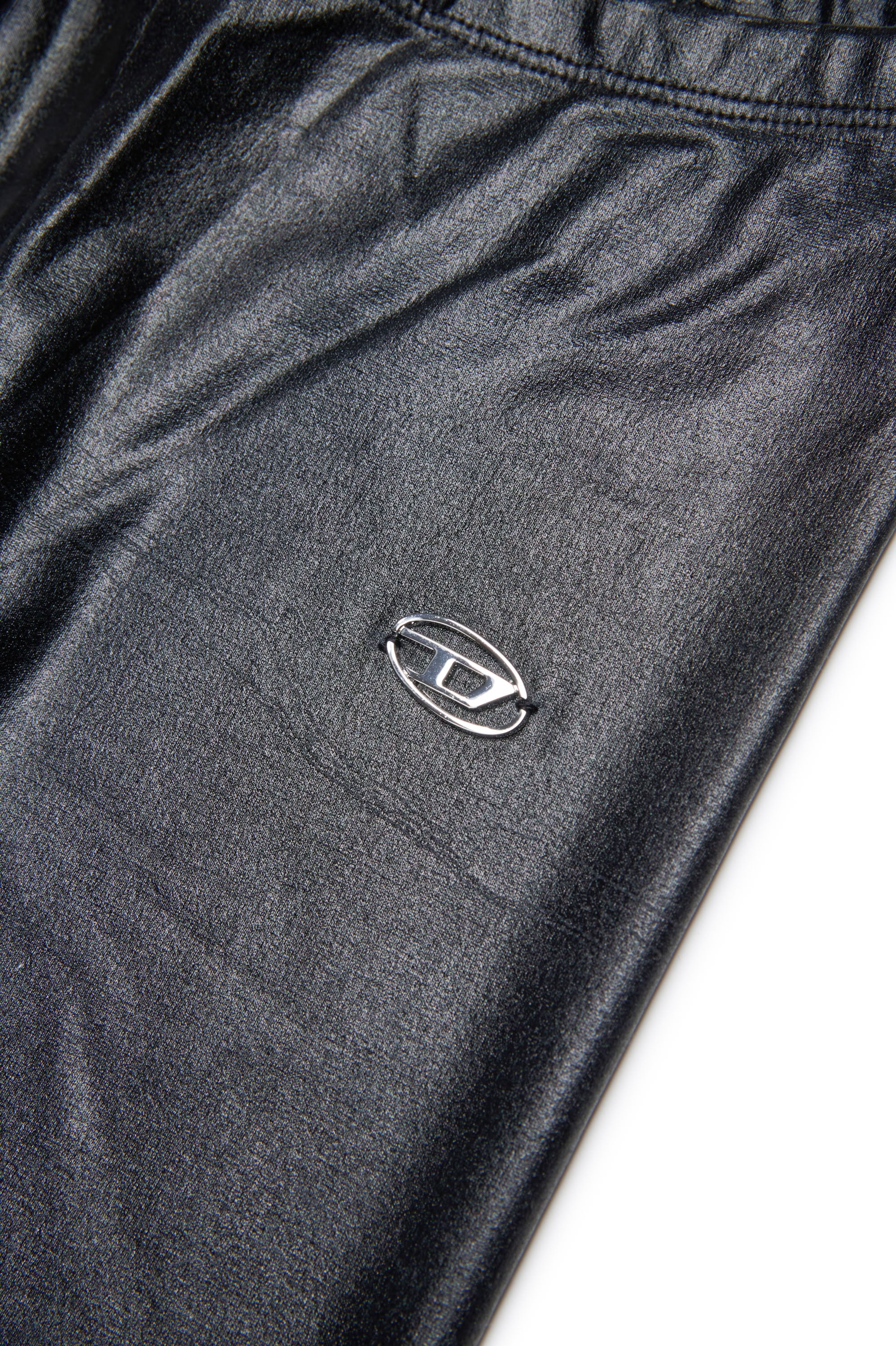 Track trousers with elasticated waistband - Nero