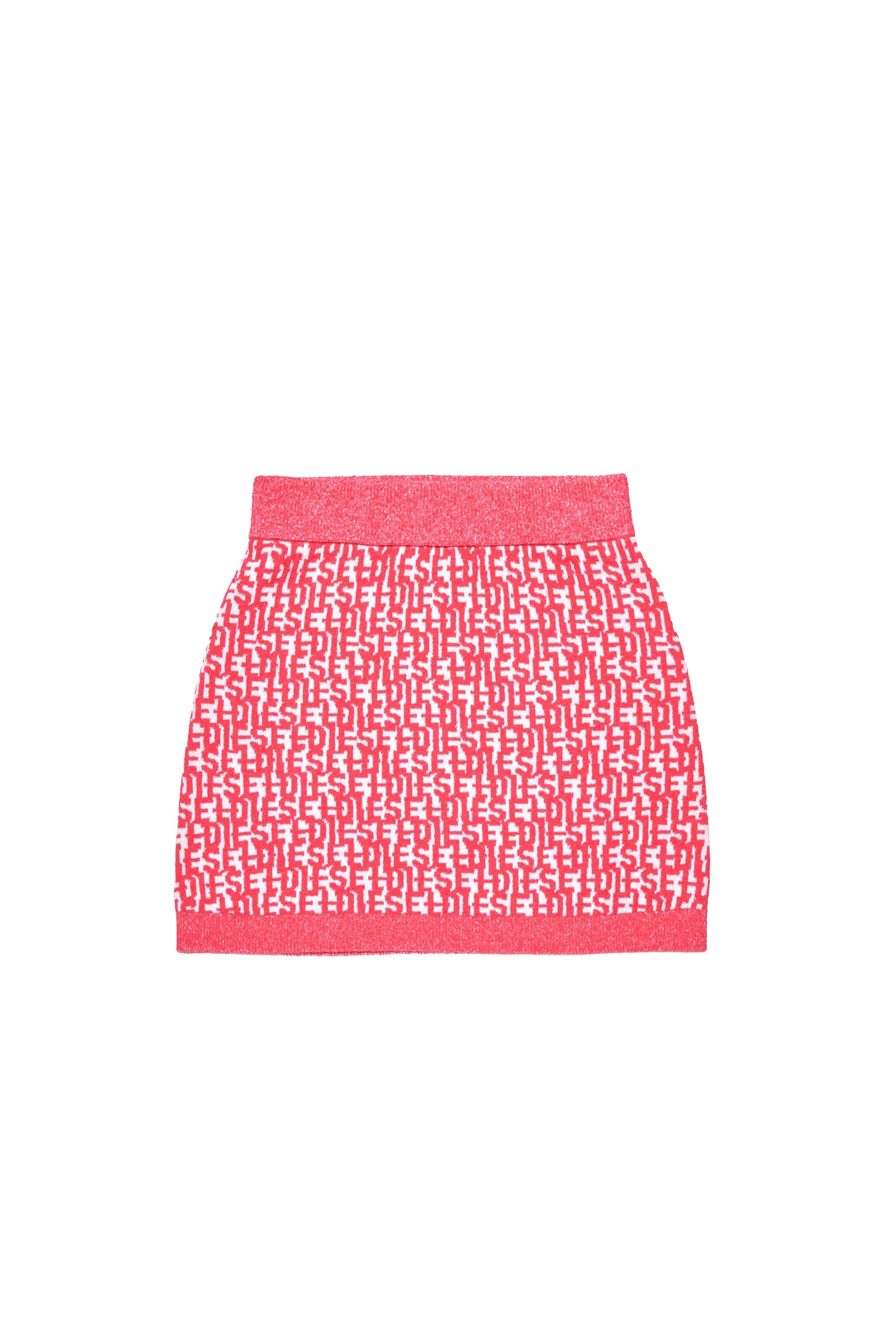 Jacquard print skirt - Pink Doll