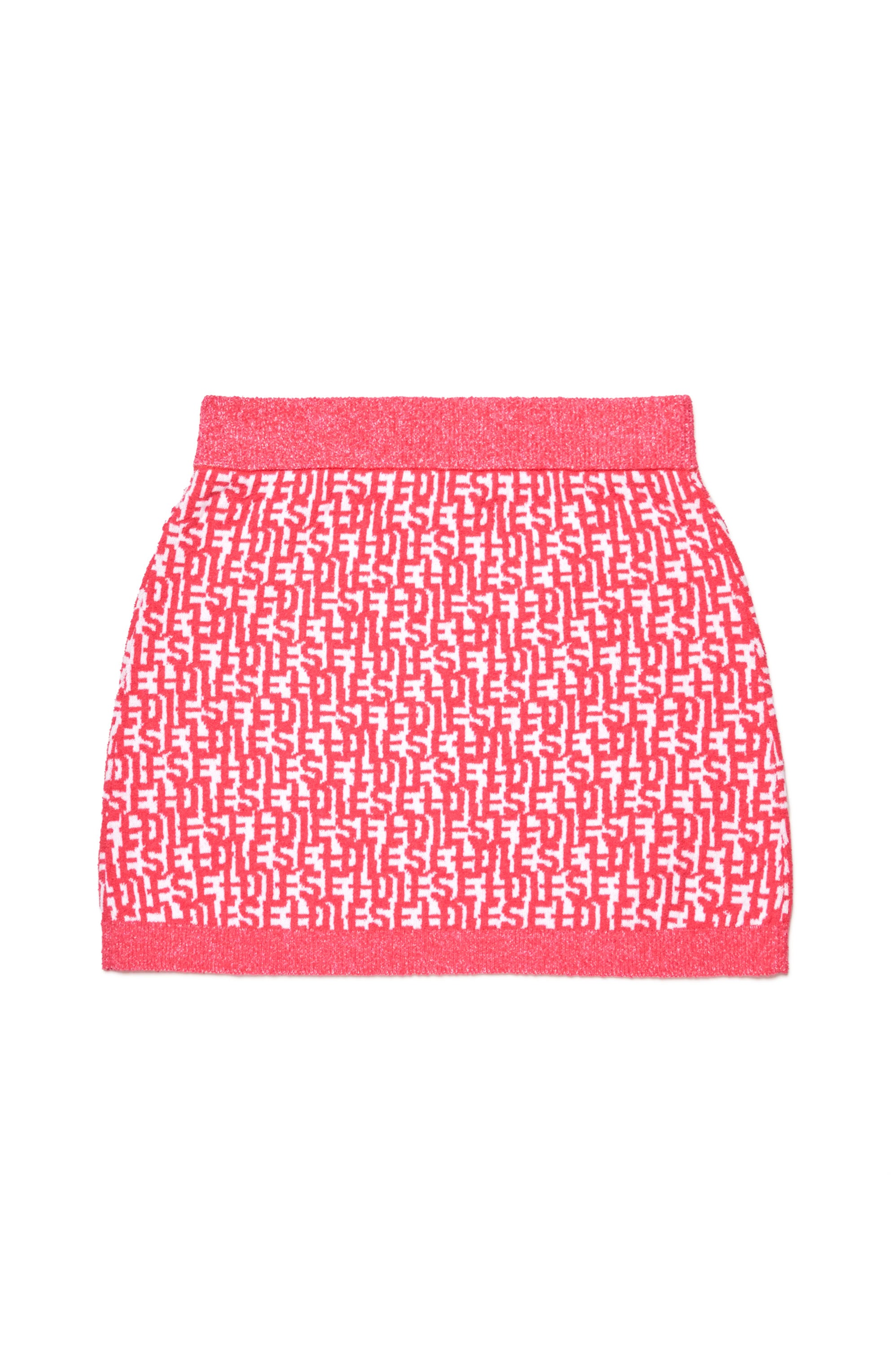 Jacquard print skirt - Pink Doll
