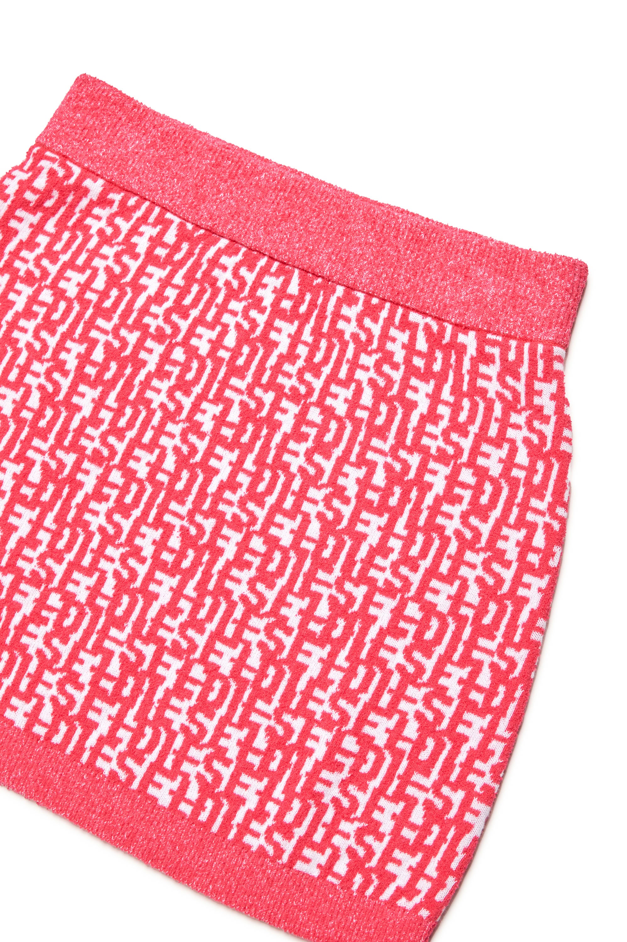 Jacquard print skirt - Pink Doll