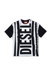 Striped T-shirt - Nero