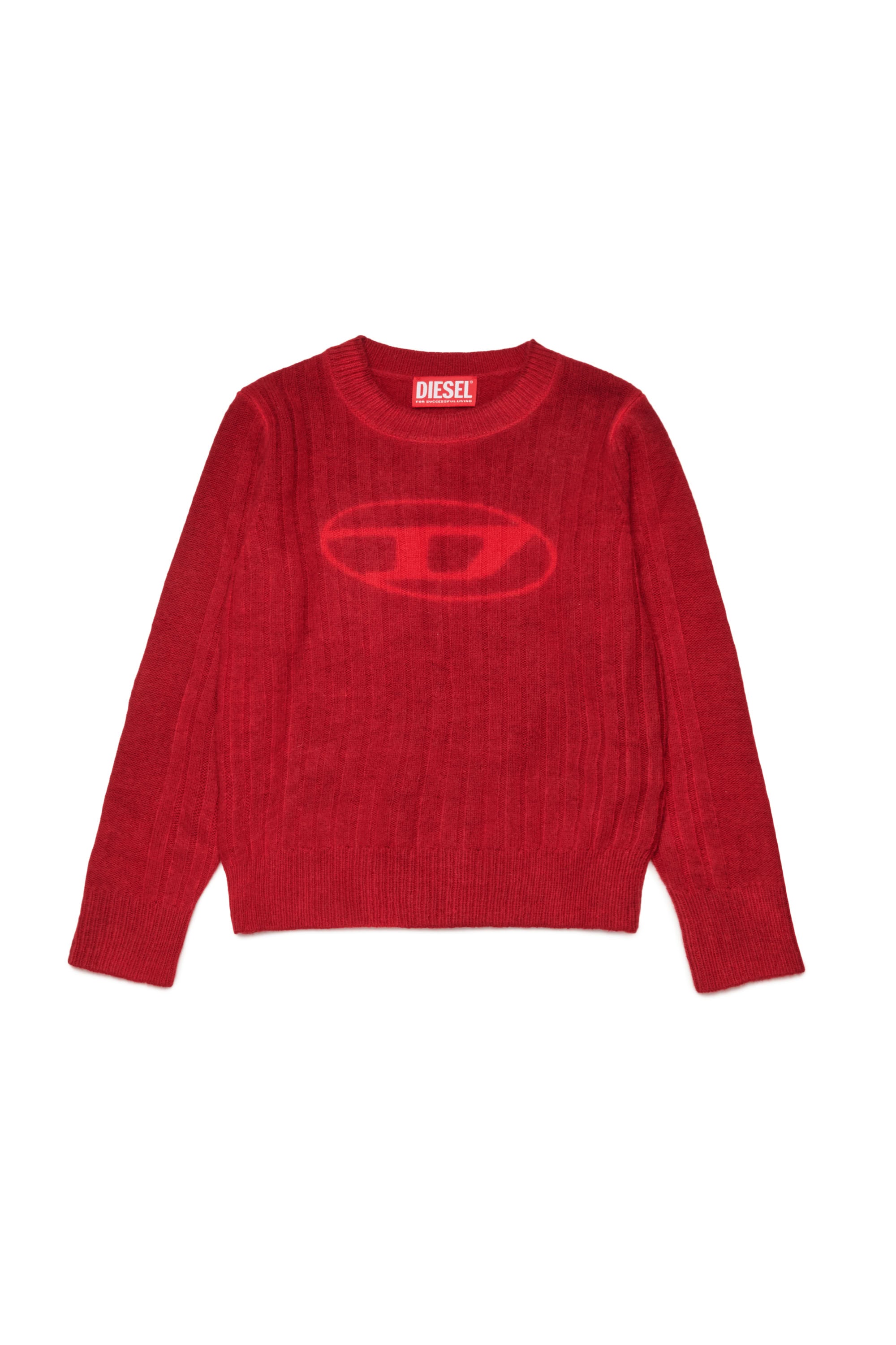 Pull avec logo en laine - Red