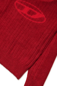 Pull avec logo en laine - Red