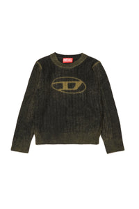 Pull avec logo en laine - Dark Forest