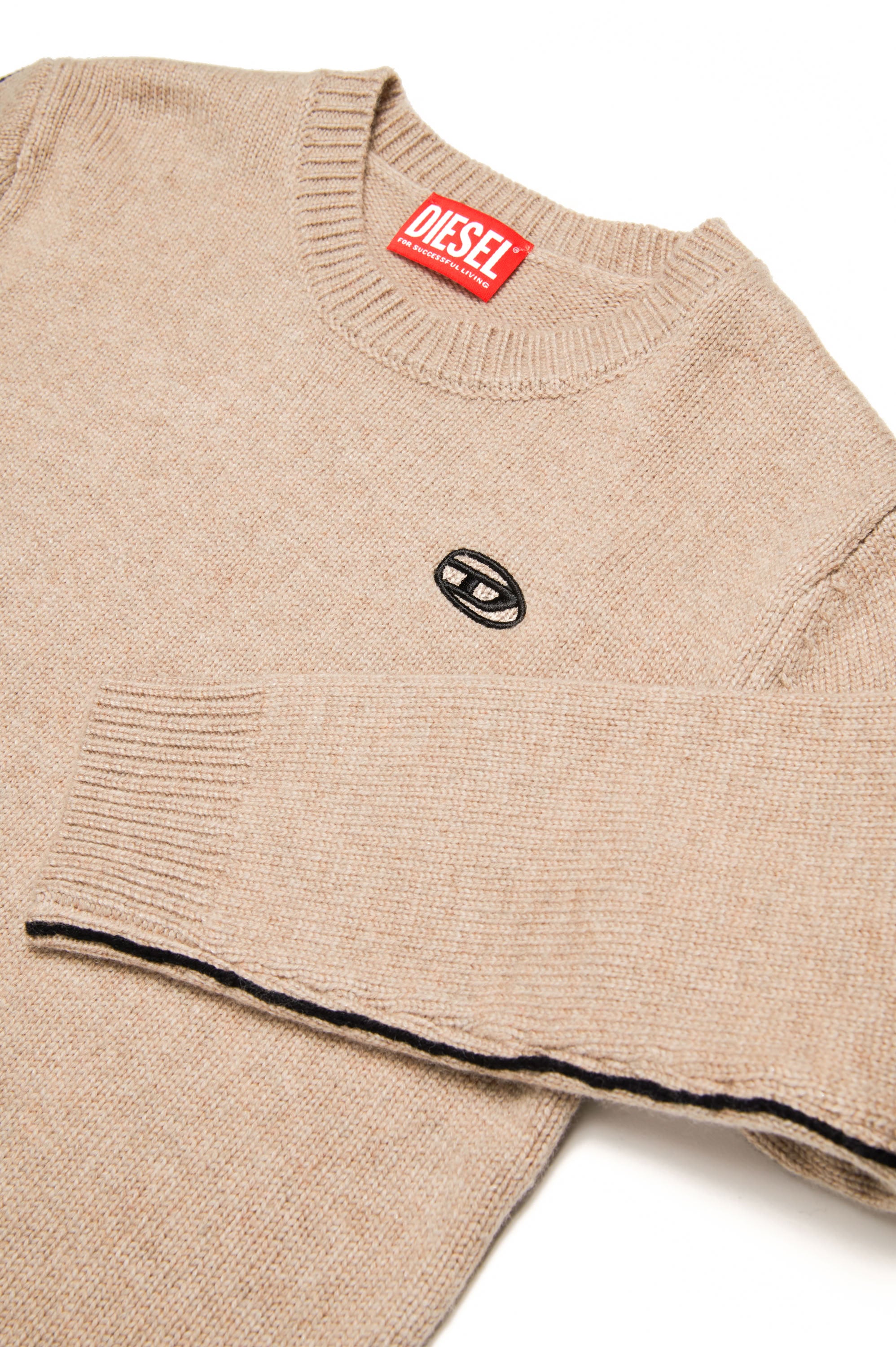 Pull avec logo en maille - Dune