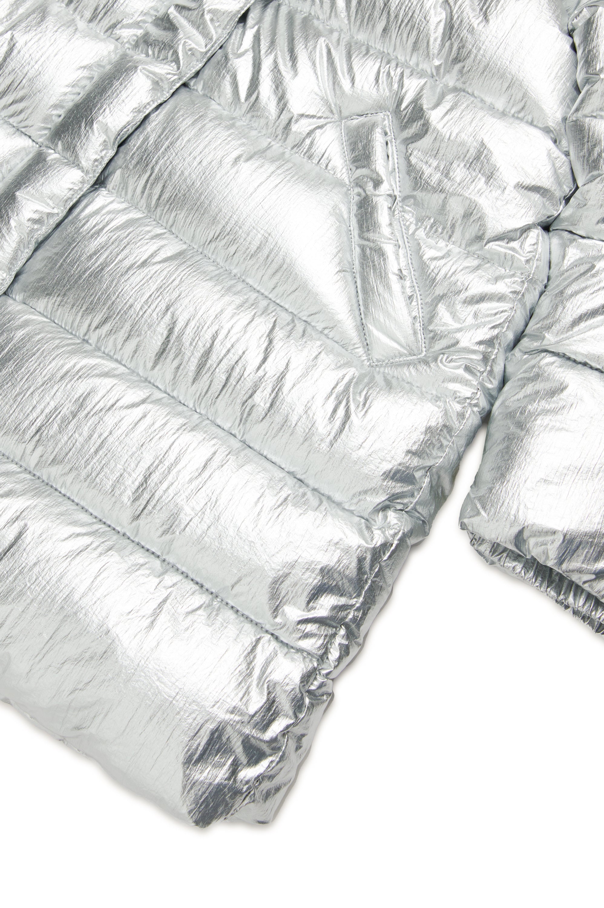 Shiny Silver Vestes - Shiny Silver
