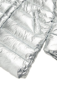 Hooded jacket - Shiny Silver