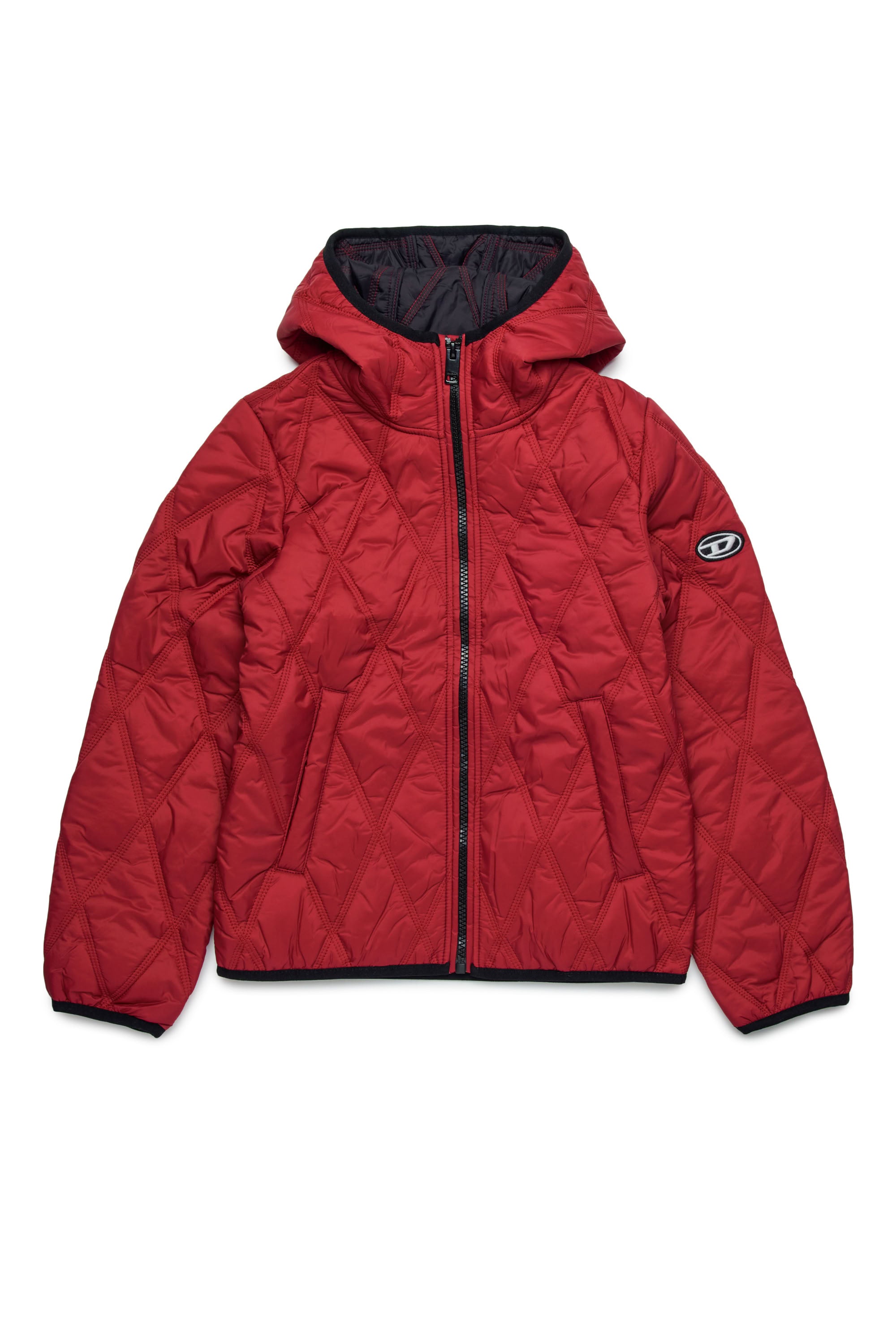 Doudoune matelassée à capuche - New Red