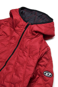 Doudoune matelassée à capuche - New Red