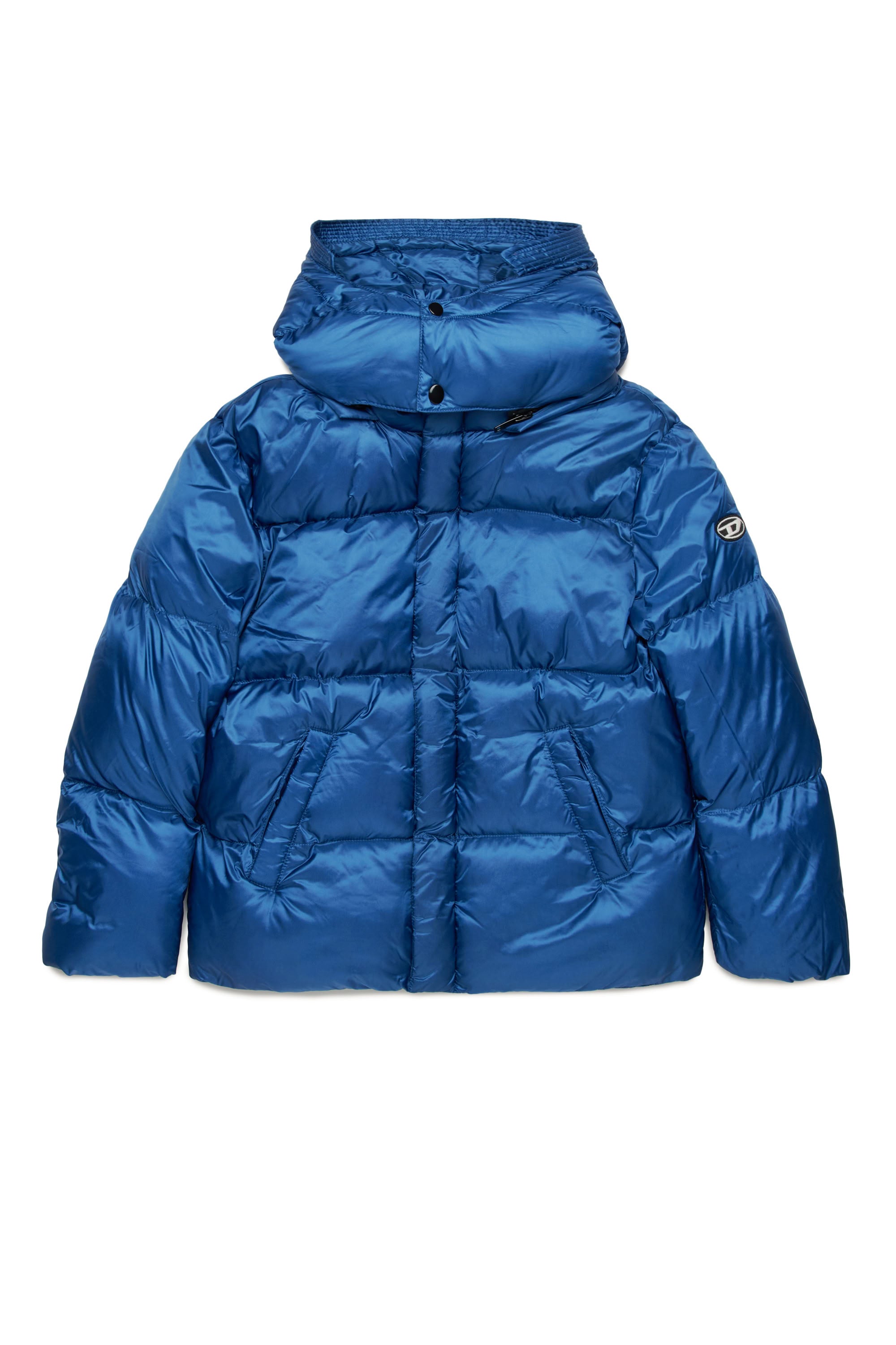 Short hooded jacket - New Bluette