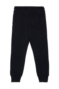 Track trousers with logo - Nero