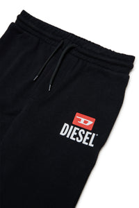Track trousers with logo - Nero