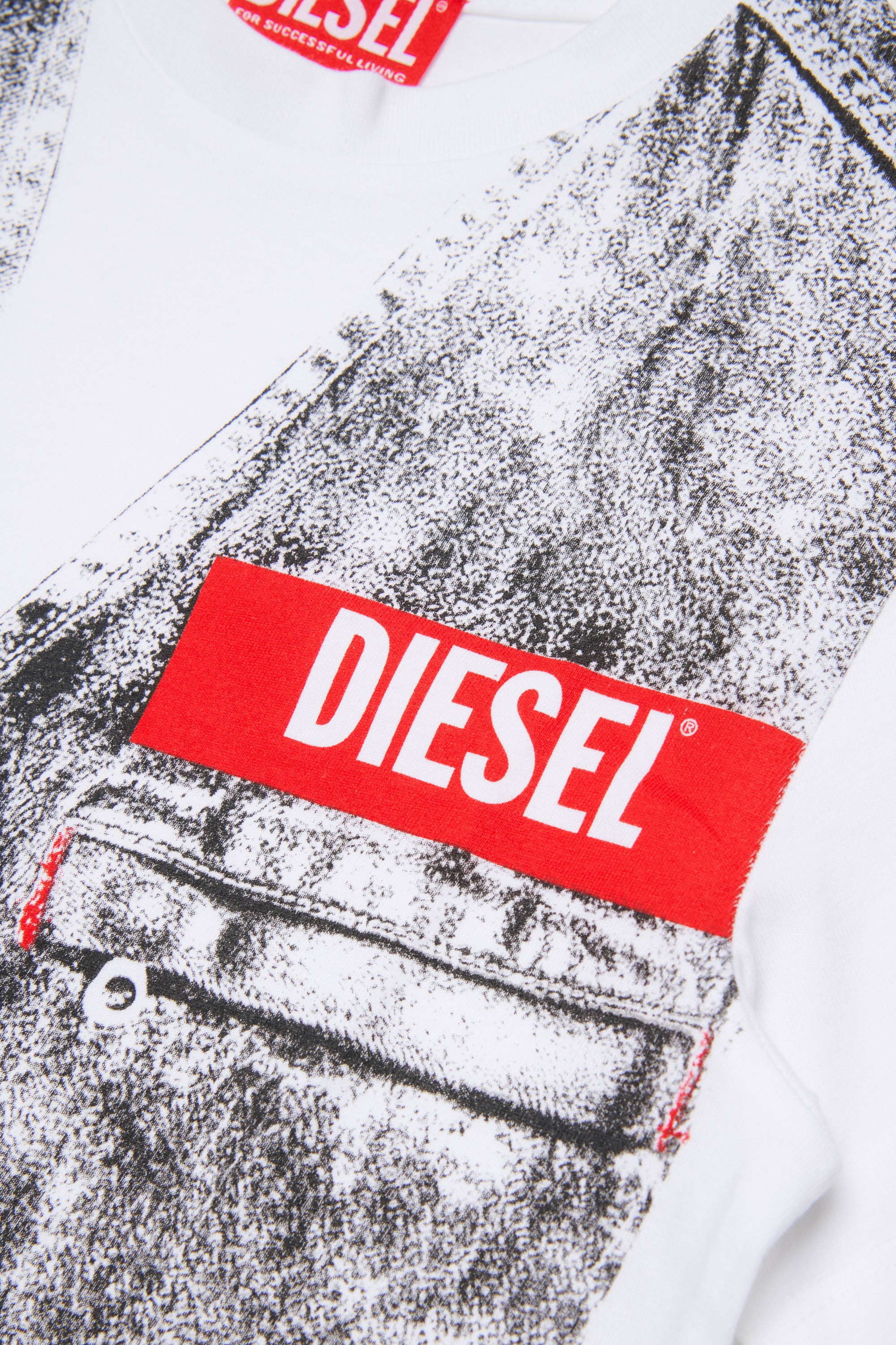 T-shirt à imprimé - Bianco
